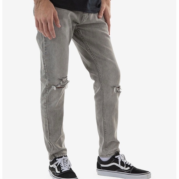 Levi’s 512 Slim Taper Flex Men’s Jeans [30x32] Midnight Plane Grey - Picture 2 of 9